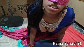 Hot horny wife romantic sex in saree blouse
