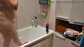 Caught Stepsister in Bathroom Shower