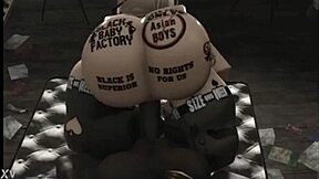 White Snow Bunny Riding My Dick in Roblox Studio – Can You Handle It?