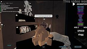 Hey, that slut's getting gangbanged in a roblox condo!