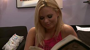 Lou lou's surprising encounter with a guest's hot load