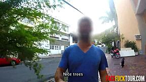 Hey, from a morning walk to a hot morning fuck!