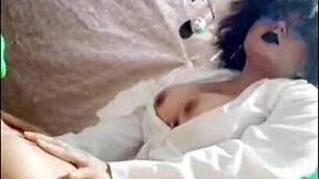 the old woman gets intense vaginal sex, held by legs, trying to get comfortable for deep tight action.