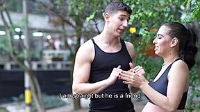 Pregnant Beauty Alicia Trece Gets Wild with Spanish Hunks in Fiery Threesome!