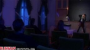 Discover Ellen Saint and Jennifer Stone in Intense Threesome with DP