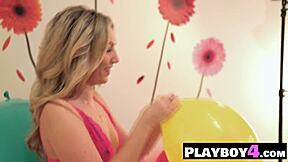 Petite sexy blonde milf spanked milfs big ass before dirty games