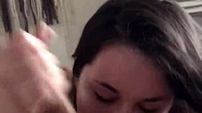 She demands the big facial with intense face fucking.