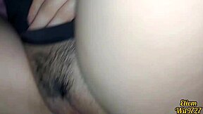 Desi Teen Begs Stepbrother to Pound Her Tight Shaved Pussy Alone in Hindi Audio