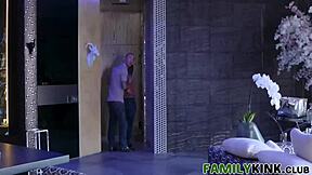 brooke karter comforts her stepbro.