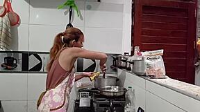 cooking with music leads to fun