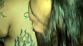 chubby bbw polishes my black cock