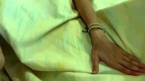 Real Morning Masturbation of Cute Blonde in Stepdads Cabin