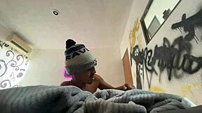 Compartiendo la cama con mi hermanastra - edición desafío de semen