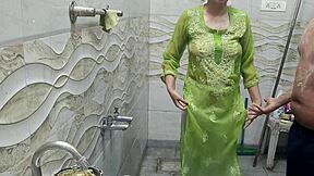 indian bhai fucks bhen's ass in roleplay, she moans loud