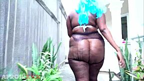 Bbw Slut Devours New Big Black Cock Outdoors