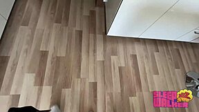 I cheated on my girlfriend with my stepsister this morning with rough fuck and creampie