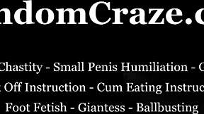 You are a fat pathetic lard ass slave under femdom domination.