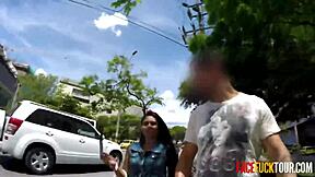 amateur latina teen 18+ picked up to blow strangers big cock