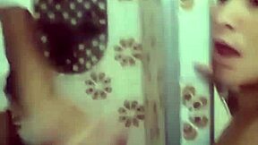 The Guy Came To Fix The Shower And Got A Blowjob While I Got A Cum Bath