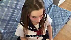 Amateur Girl Teases Pussy