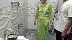 indian bhai fucks bhen's ass in roleplay, she moans loud