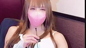 【個撮】女装がイタズラ電話をした後にオナニーする動画