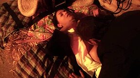 Jodie James takes stiff dick in the barn