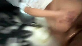 Compartiendo la cama con mi hermanastra - edición desafío de semen