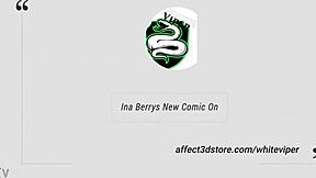 Ina Berry Needs It Rough in Comic Glasses Context