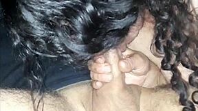 Milf colombiana sucking cock until cum