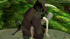 Seducing a minotaur with old woman charm