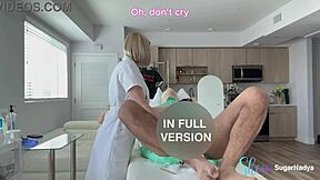 in my hands the latex king's balls became smooth and empty