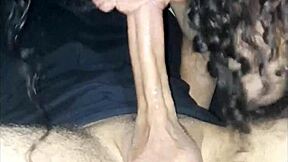 Milf colombiana sucking cock until cum