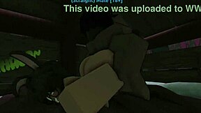 Watch Me Pound That Cheating Roblox Bunny's Pussy!