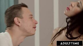 Adult time moldovan hottie alyssa bounty yearning over boyfriends big dick for huge cumshot