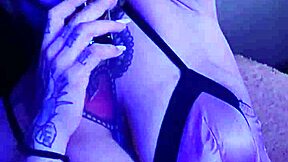 brazilian tattooed woman in fetish scene