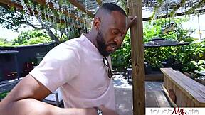 Private party deal: wife fucks rental agent with hubby in hot threesome.