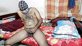 i'm enjoying passionate sex on my bed with my lover