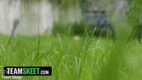 Spring Fever With Lexi Lore Gagging And Getting Railed