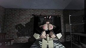 rough roblox sex with eager slut
