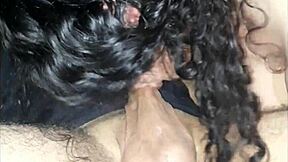 Milf colombiana sucking cock until cum