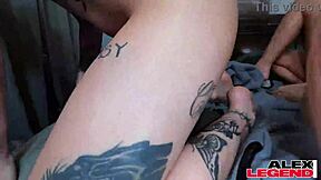 Hoes Nova Flame and Nicole Saphire in wild orgy.