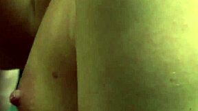 a flirty hottie receives cumshot on her face and swallows all the jizm