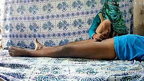 Big duck boy and girl sex in outdoor bathroom, provocative anal with monster cock