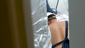 inquisitive hottie sasha paige tempts workmen into airtight dp action