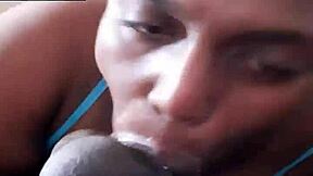 Sloppy Blowjob Leads to Cum in Mouth Surprise