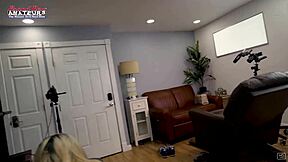 Busty Blonde Logan Lace Deepthroats a Dick and Gets Her Twat Deeply Fucked