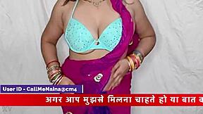 Naina Desi Girl Naughty Self-Play In Hindi