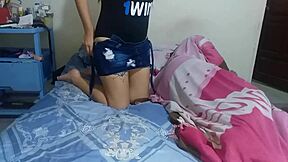 I Masturbate Next to My Stepsibling and Reach Intense Orgasm