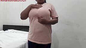 Desi indian girl niharika big boobs and pussy full audio here